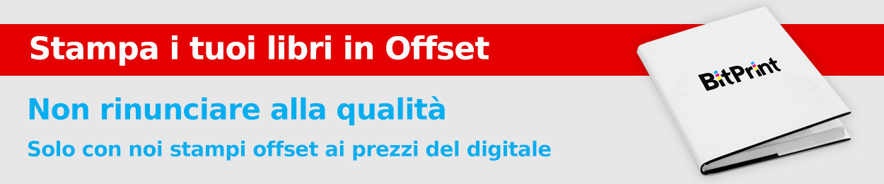 Stampa i tuoi libri in offset