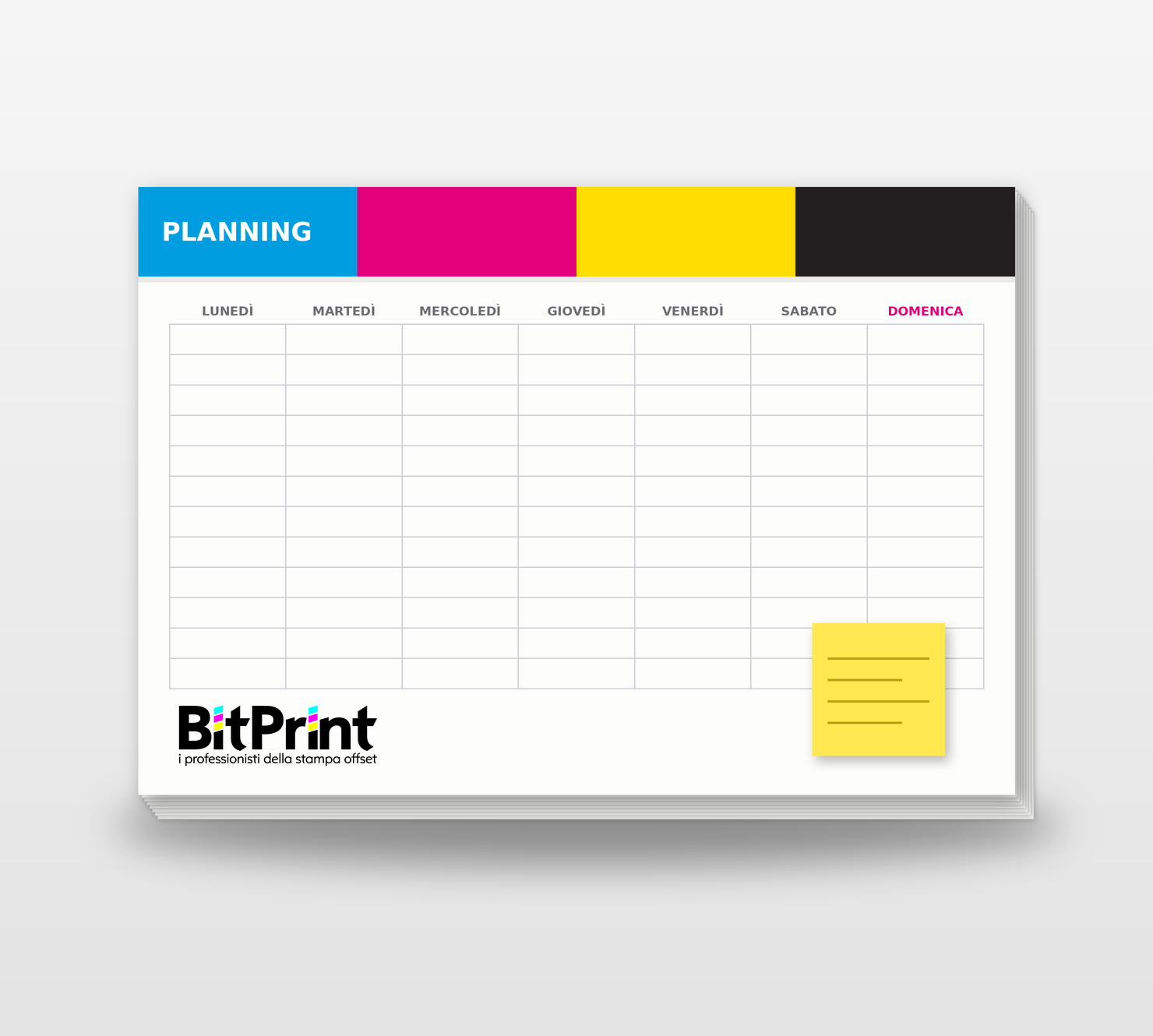 Planning da tavolo